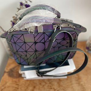 COPY - Geometric Luminous Purses and Handbags Holographic Purse Lumikay Bag Ref…